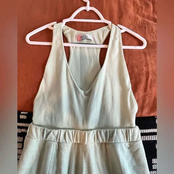 Free People Beach Kyle One Piece Green Jumpsuit Romper - Picture 8 of 16